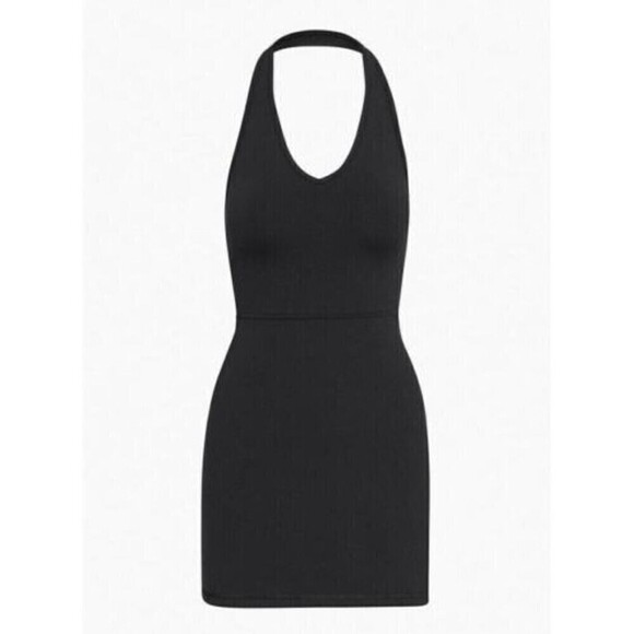 Aritzia Wilfred Free Whistle Dress Black Size Large NWT - Picture 1 of 6